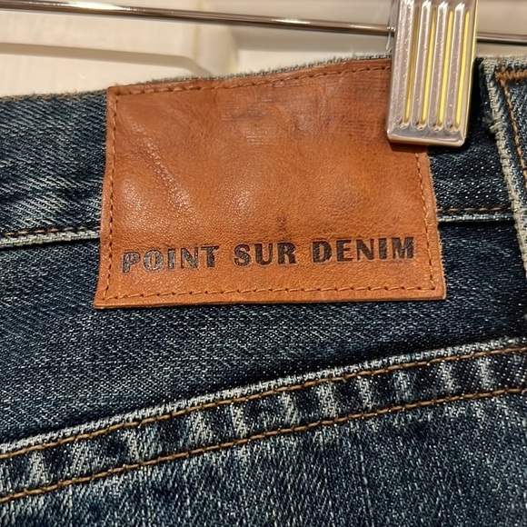 Point Sur Denim - J. Crew- cropped step hem high rise crop jeans - Picture 6 of 11